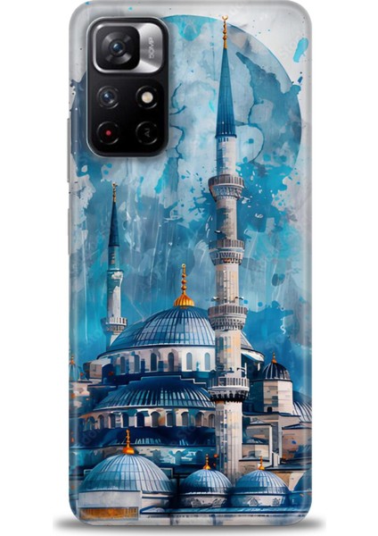 Xiaomi Redmi Note 12S Hd Baskılı Kılıf + Seramik Tam Kaplayan Ekran Koruyucu 228