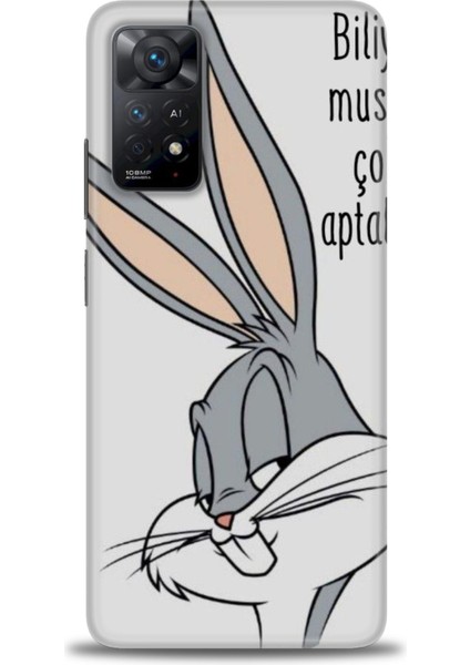 Xiaomi Redmi Note 11 Pro 4g Hd Baskılı Kılıf + Seramik Tam Kaplayan Ekran Koruyucu 153