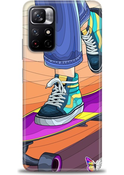 Xiaomi Redmi Note 12S Hd Baskılı Kılıf + Seramik Tam Kaplayan Ekran Koruyucu 446