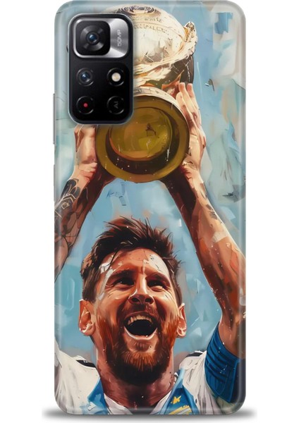 Xiaomi Redmi Note 12S Hd Baskılı Kılıf + Seramik Tam Kaplayan Ekran Koruyucu 14