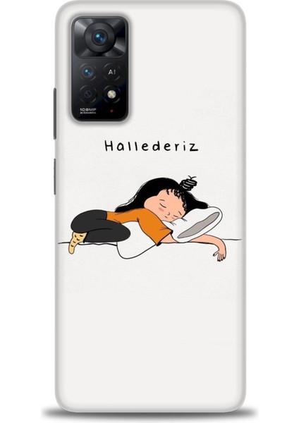Xiaomi Redmi Note 11 Pro 4g Hd Baskılı Kılıf + Seramik Tam Kaplayan Ekran Koruyucu 164