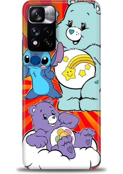 Xiaomi Redmi Note 11 Pro Plus Hd Baskılı Kılıf + Seramik Tam Kaplayan Ekran Koruyucu 492