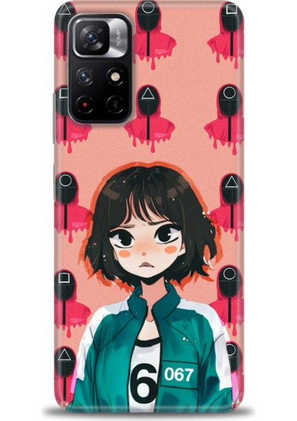 Xiaomi Redmi Note 12S Hd Baskılı Kılıf + Seramik Tam Kaplayan Ekran Koruyucu 289