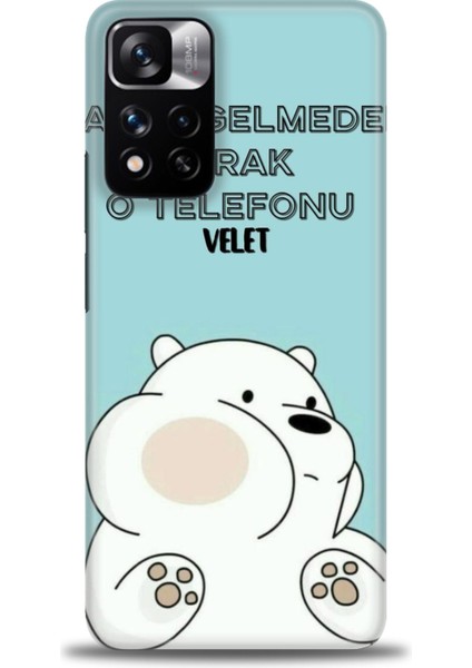 Xiaomi Redmi Note 11 Pro Plus Hd Baskılı Kılıf + Seramik Tam Kaplayan Ekran Koruyucu 160