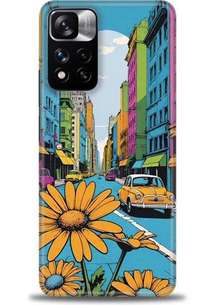 Xiaomi Redmi Note 11 Pro Plus Hd Baskılı Kılıf + Seramik Tam Kaplayan Ekran Koruyucu 449