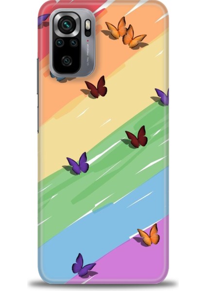 Xiaomi Redmi Note 11 Se Hd Baskılı Kılıf + Seramik Tam Kaplayan Ekran Koruyucu 420