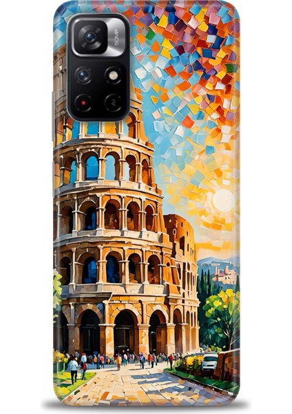 Xiaomi Redmi Note 12S Hd Baskılı Kılıf + Seramik Tam Kaplayan Ekran Koruyucu 262