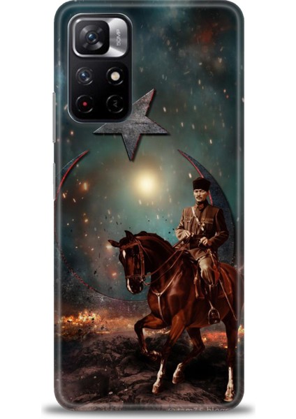 Xiaomi Redmi Note 12S Hd Baskılı Kılıf + Seramik Tam Kaplayan Ekran Koruyucu 25