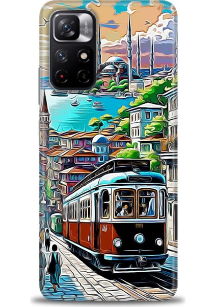 Xiaomi Redmi Note 12S Hd Baskılı Kılıf + Seramik Tam Kaplayan Ekran Koruyucu 225