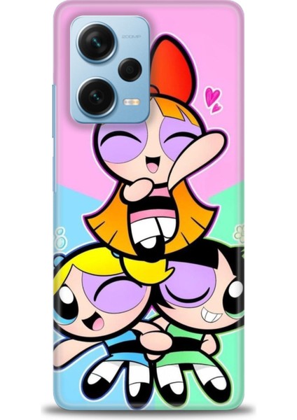 Xiaomi Redmi Note 12 Pro Plus Hd Baskılı Kılıf + Seramik Tam Kaplayan Ekran Koruyucu 130