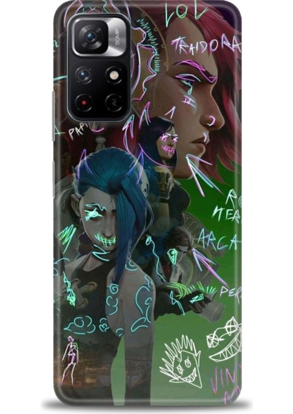 Xiaomi Redmi Note 12S Hd Baskılı Kılıf + Seramik Tam Kaplayan Ekran Koruyucu 272