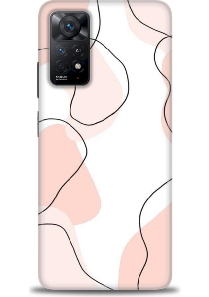Xiaomi Redmi Note 11 Pro 4g Hd Baskılı Kılıf + Seramik Tam Kaplayan Ekran Koruyucu 180