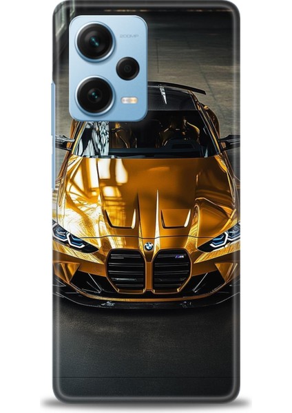 Xiaomi Redmi Note 12 Pro Plus Hd Baskılı Kılıf + Seramik Tam Kaplayan Ekran Koruyucu 489