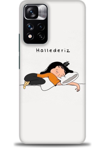 Xiaomi Redmi Note 11 Pro Plus Hd Baskılı Kılıf + Seramik Tam Kaplayan Ekran Koruyucu 164