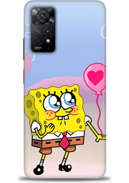 Xiaomi Redmi Note 11 Pro 4g Hd Baskılı Kılıf + Seramik Tam Kaplayan Ekran Koruyucu 456