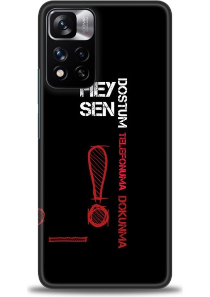 Xiaomi Redmi Note 11 Pro Plus Hd Baskılı Kılıf + Seramik Tam Kaplayan Ekran Koruyucu 392