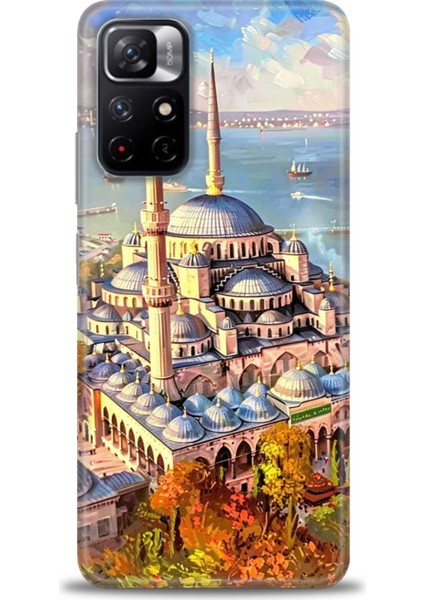 Xiaomi Redmi Note 12S Hd Baskılı Kılıf + Seramik Tam Kaplayan Ekran Koruyucu 226