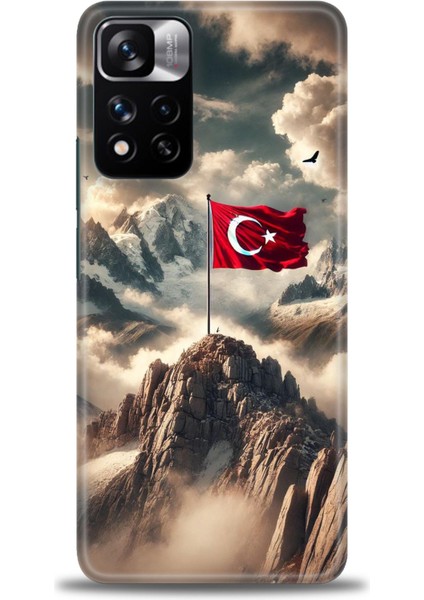 Xiaomi Redmi Note 11 Pro Plus Hd Baskılı Kılıf + Seramik Tam Kaplayan Ekran Koruyucu 34