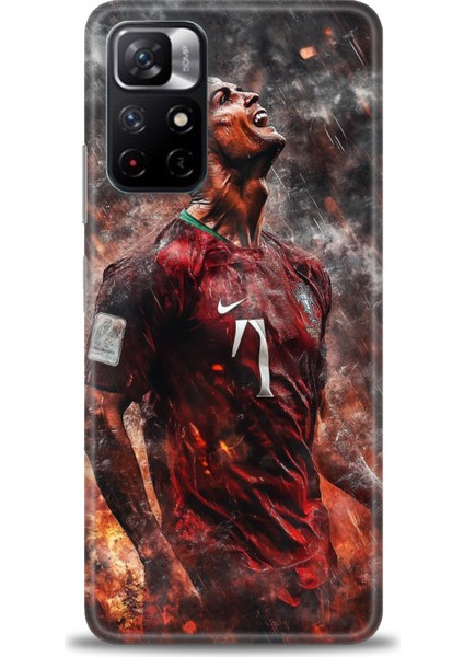 Xiaomi Redmi Note 12S Hd Baskılı Kılıf + Seramik Tam Kaplayan Ekran Koruyucu 8