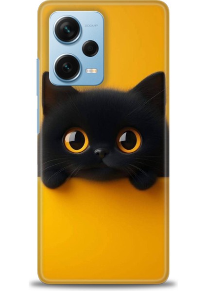 Xiaomi Redmi Note 12 Pro Plus Hd Baskılı Kılıf + Seramik Tam Kaplayan Ekran Koruyucu 64