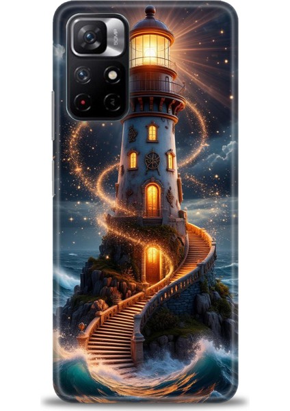 Xiaomi Redmi Note 12S Hd Baskılı Kılıf + Seramik Tam Kaplayan Ekran Koruyucu 232