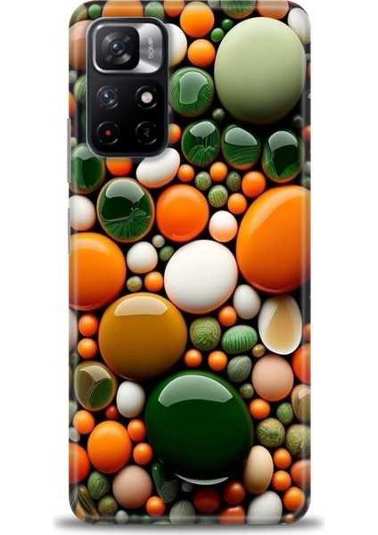 Xiaomi Redmi Note 12S Hd Baskılı Kılıf + Seramik Tam Kaplayan Ekran Koruyucu 348