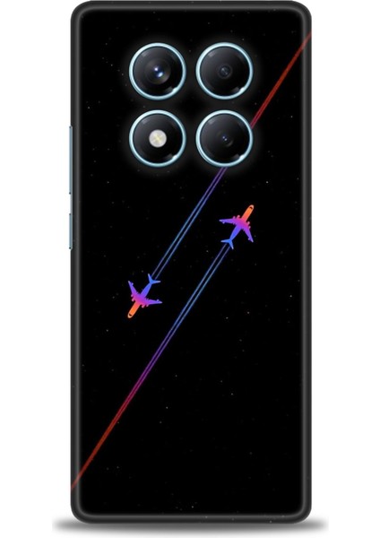 Xiaomi Redmi Note 14 Pro 4g Hd Baskılı Kılıf + Seramik Tam Kaplayan Ekran Koruyucu 390