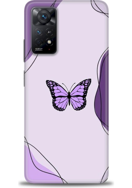 Xiaomi Redmi Note 11 Pro 4g Hd Baskılı Kılıf + Seramik Tam Kaplayan Ekran Koruyucu 182