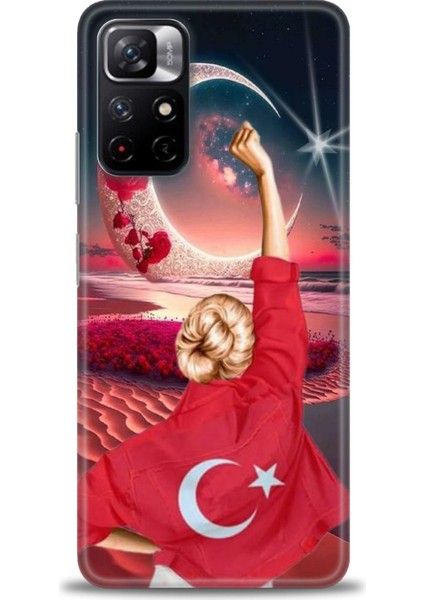 Xiaomi Redmi Note 12S Hd Baskılı Kılıf + Seramik Tam Kaplayan Ekran Koruyucu 249