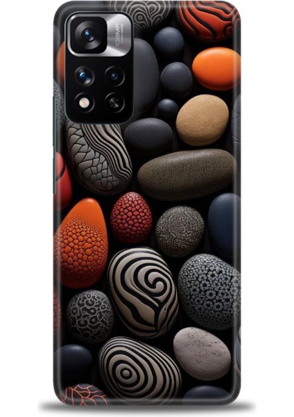 Xiaomi Redmi Note 11 Pro Plus Hd Baskılı Kılıf + Seramik Tam Kaplayan Ekran Koruyucu 344