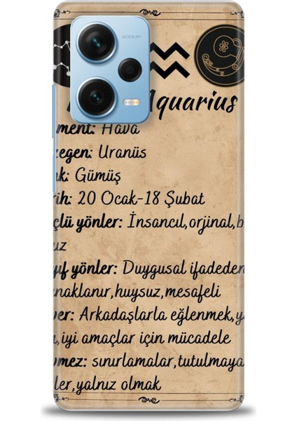 Xiaomi Redmi Note 12 Pro Plus Hd Baskılı Kılıf + Seramik Tam Kaplayan Ekran Koruyucu 476