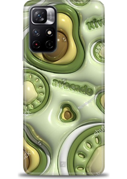 Xiaomi Redmi Note 12S Hd Baskılı Kılıf + Seramik Tam Kaplayan Ekran Koruyucu 114