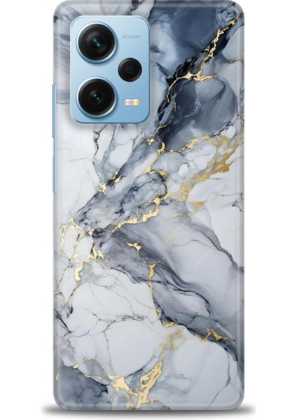 Xiaomi Redmi Note 12 Pro Plus Hd Baskılı Kılıf + Seramik Tam Kaplayan Ekran Koruyucu 319
