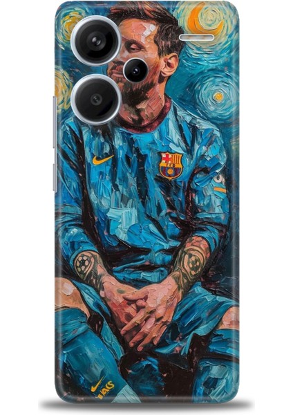 Xiaomi Redmi Note 13 Pro Plus Hd Baskılı Kılıf + Seramik Tam Kaplayan Ekran Koruyucu 12