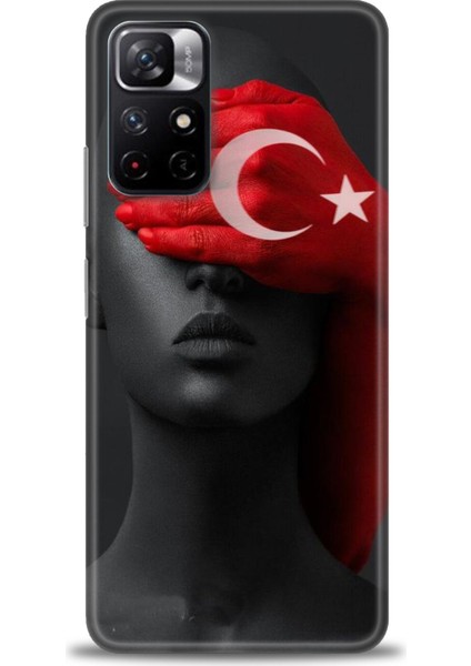 Xiaomi Redmi Note 12S Hd Baskılı Kılıf + Seramik Tam Kaplayan Ekran Koruyucu 246