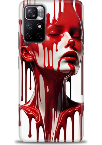 Xiaomi Redmi Note 12S Hd Baskılı Kılıf + Seramik Tam Kaplayan Ekran Koruyucu 150