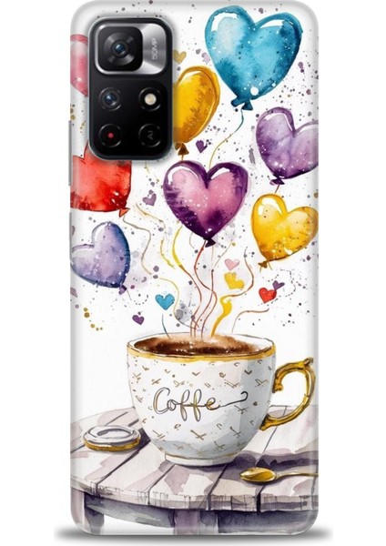 Xiaomi Redmi Note 12S Hd Baskılı Kılıf + Seramik Tam Kaplayan Ekran Koruyucu 411