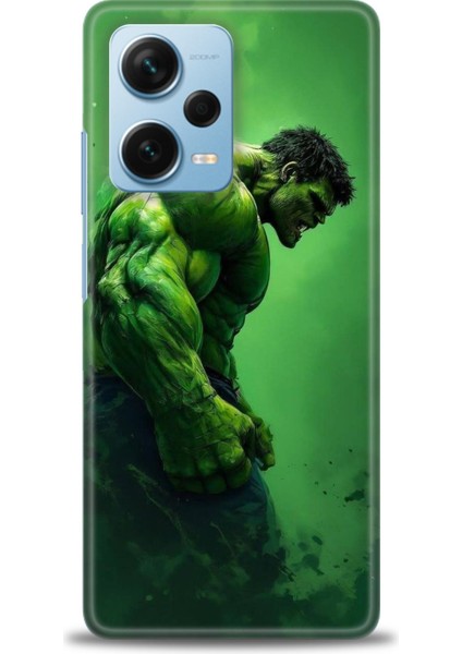 Xiaomi Redmi Note 12 Pro Plus Hd Baskılı Kılıf + Seramik Tam Kaplayan Ekran Koruyucu 96