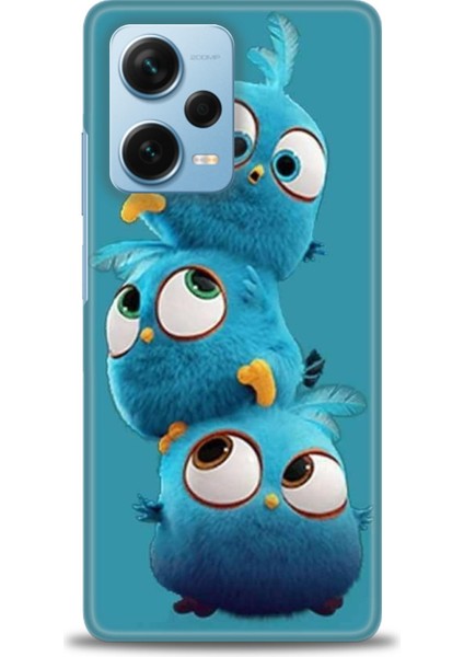Xiaomi Redmi Note 12 Pro Plus Hd Baskılı Kılıf + Seramik Tam Kaplayan Ekran Koruyucu 365