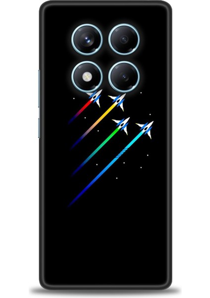 Xiaomi Redmi Note 14 Pro 5g Hd Baskılı Kılıf + Seramik Tam Kaplayan Ekran Koruyucu 389