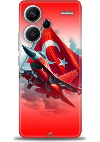 Xiaomi Redmi Note 13 Pro Plus Hd Baskılı Kılıf + Seramik Tam Kaplayan Ekran Koruyucu 38