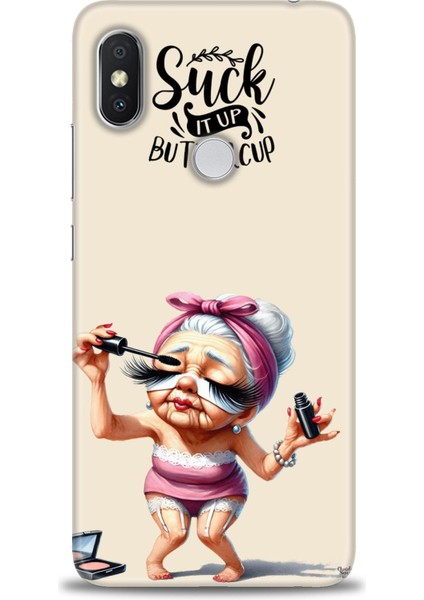 Xiaomi Redmi Note 6 Pro Hd Baskılı Kılıf + Seramik Tam Kaplayan Ekran Koruyucu 50
