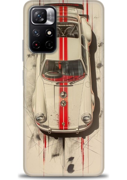 Xiaomi Redmi Note 12S Hd Baskılı Kılıf + Seramik Tam Kaplayan Ekran Koruyucu 485