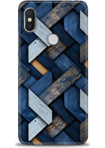 Xiaomi Redmi Note 6 Pro Hd Baskılı Kılıf + Seramik Tam Kaplayan Ekran Koruyucu 322