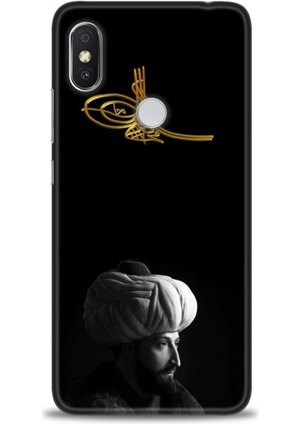 Xiaomi Redmi Note 6 Pro Hd Baskılı Kılıf + Seramik Tam Kaplayan Ekran Koruyucu 465