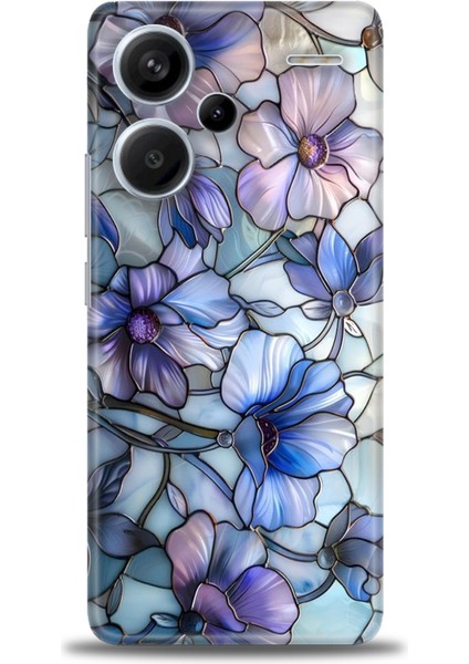 Xiaomi Redmi Note 13 Pro Plus Hd Baskılı Kılıf + Seramik Tam Kaplayan Ekran Koruyucu 333