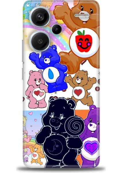 Xiaomi Redmi Note 13 Pro Plus Hd Baskılı Kılıf + Seramik Tam Kaplayan Ekran Koruyucu 493