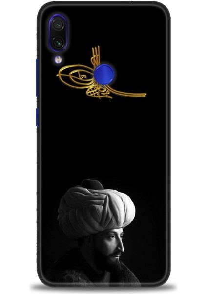 Xiaomi Redmi Note 7 Hd Baskılı Kılıf + Seramik Tam Kaplayan Ekran Koruyucu 465