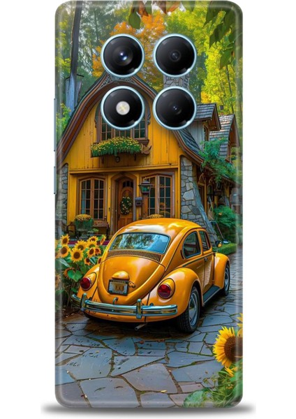 Xiaomi Redmi Note 14 Pro 5g Hd Baskılı Kılıf + Seramik Tam Kaplayan Ekran Koruyucu 110