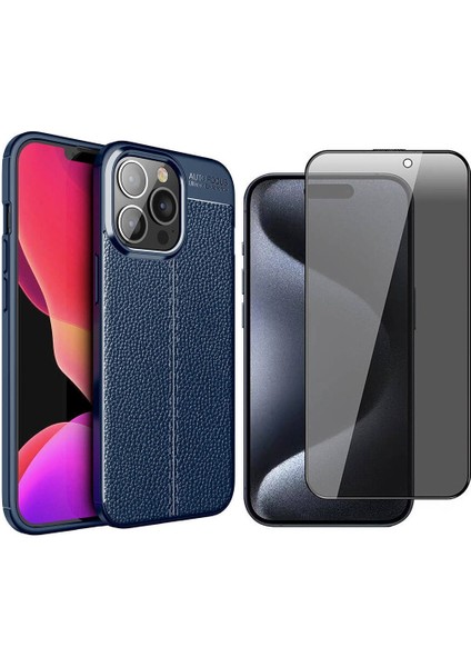 Apple iPhone 14 Pro Max Kılıf Zore Niss Silikon Kapak + Hayalet Ekran Koruyucu